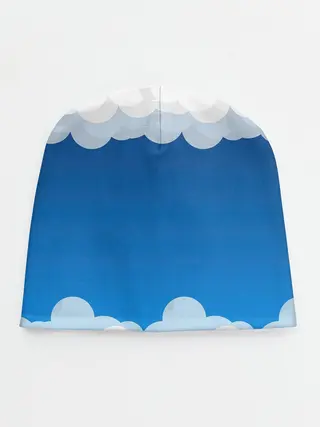 Детская шапка / Полёт в облаках