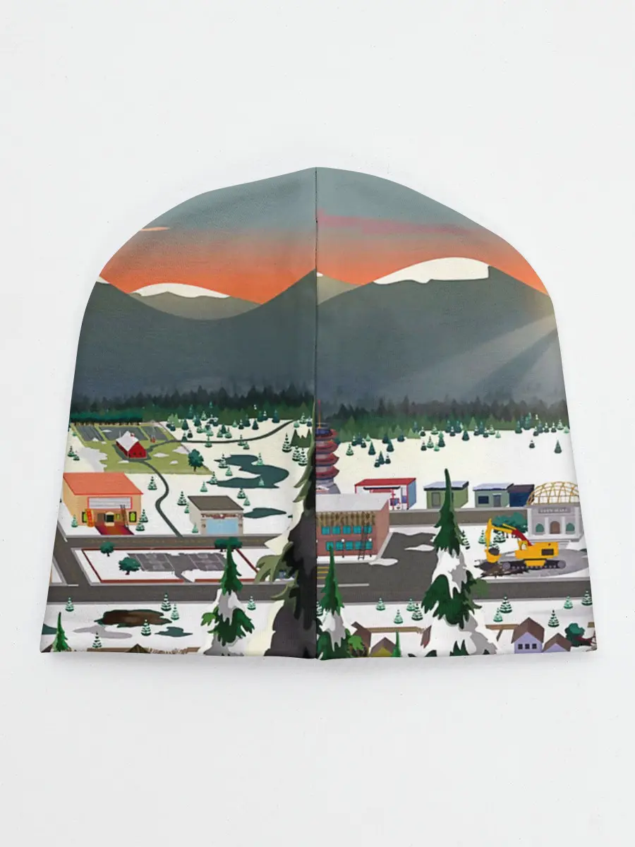 Детская шапка / Южный Парк разрушенный город