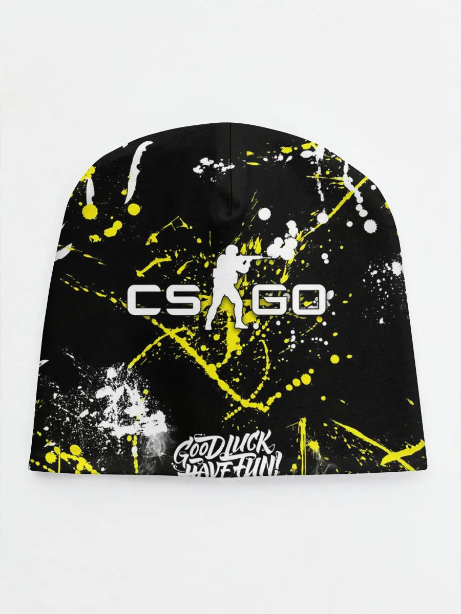 Детская шапка / CS:GO Брызги красок