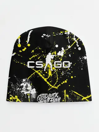 Детская шапка / CS:GO Брызги красок