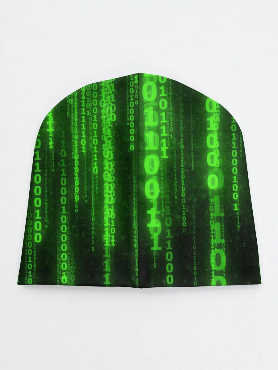 Детская шапка / Матрица двоичный код