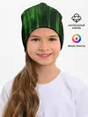 Детская шапка / Матрица двоичный код