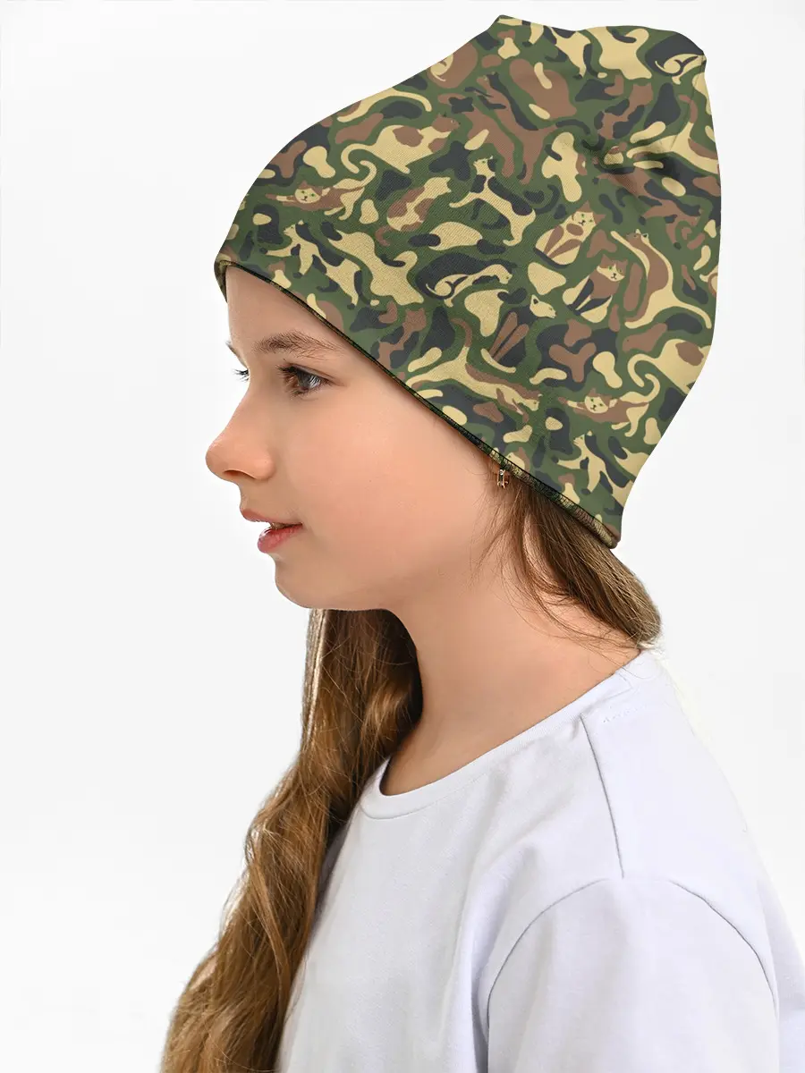 Детская шапка / Коты и Кошки