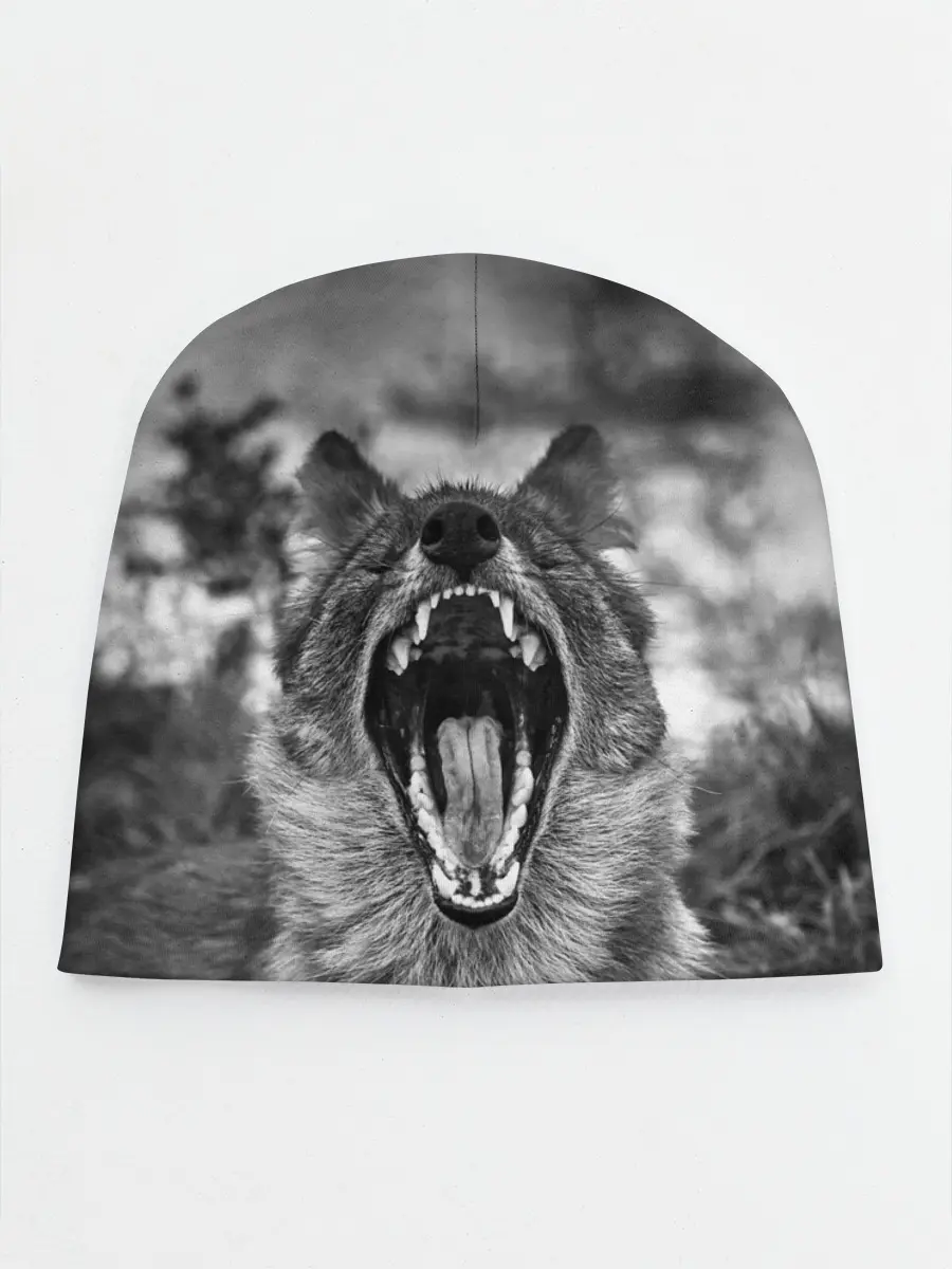 Детская шапка / Волчья пасть, зевает