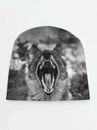 Детская шапка / Волчья пасть, зевает