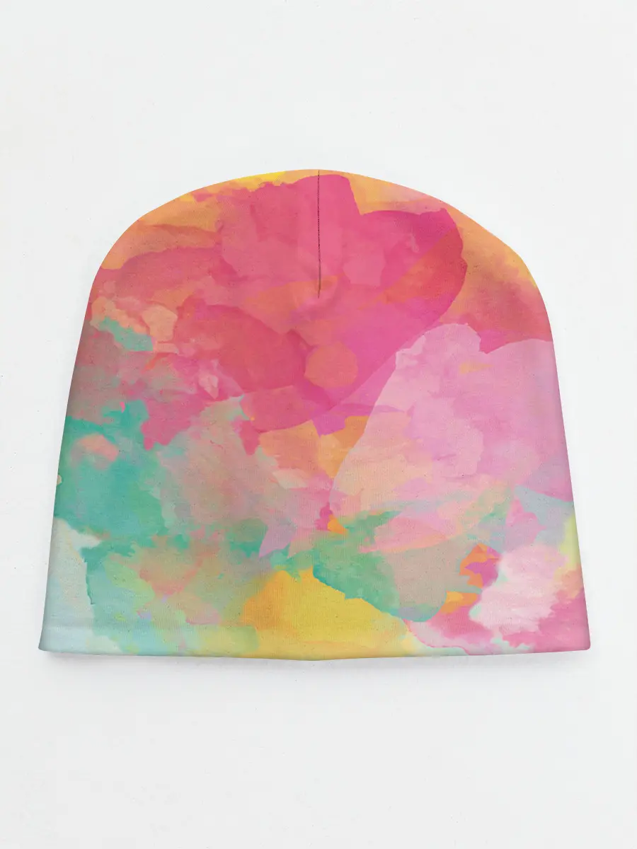 Детская шапка / Радужная акварель
