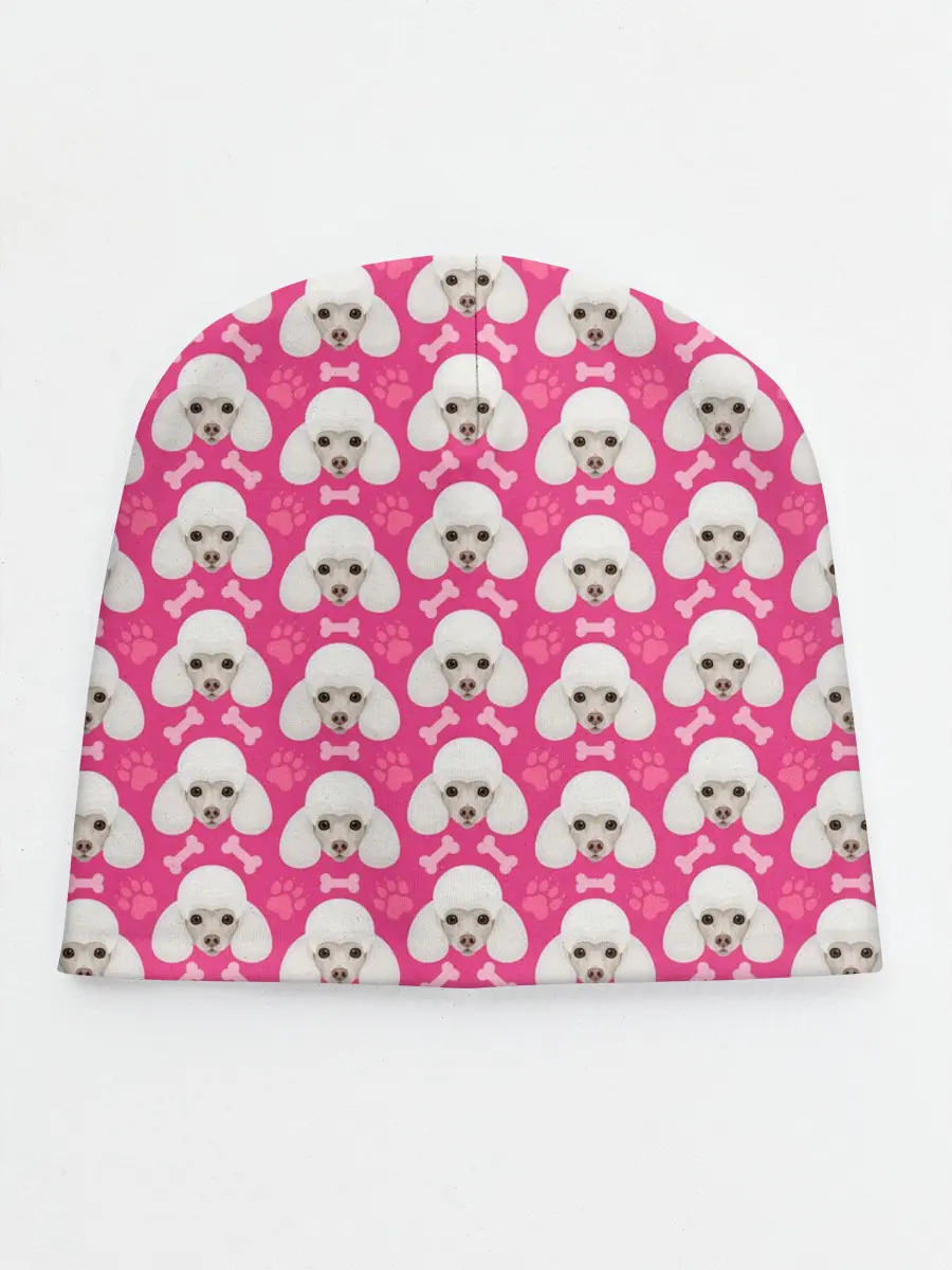 Детская шапка / Собака Пудель