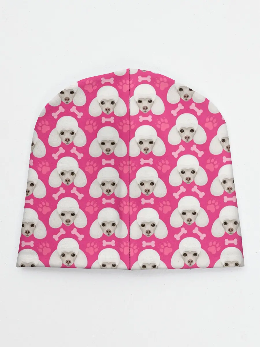 Детская шапка / Собака Пудель