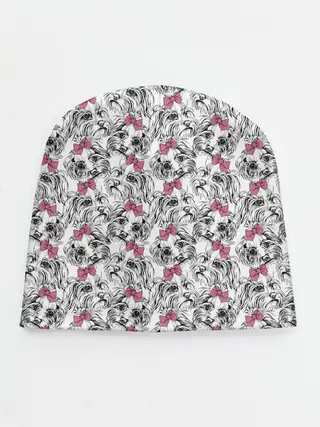 Детская шапка / Мальтийская Болонка