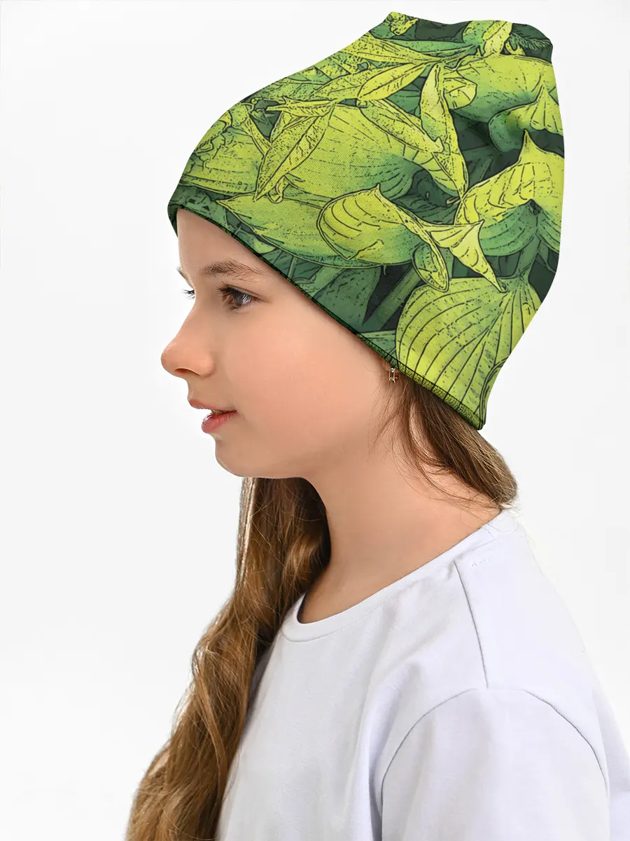 Детская шапка / Растительная жизнь - Хоста