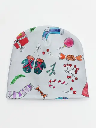 Детская шапка / шарики фонарики