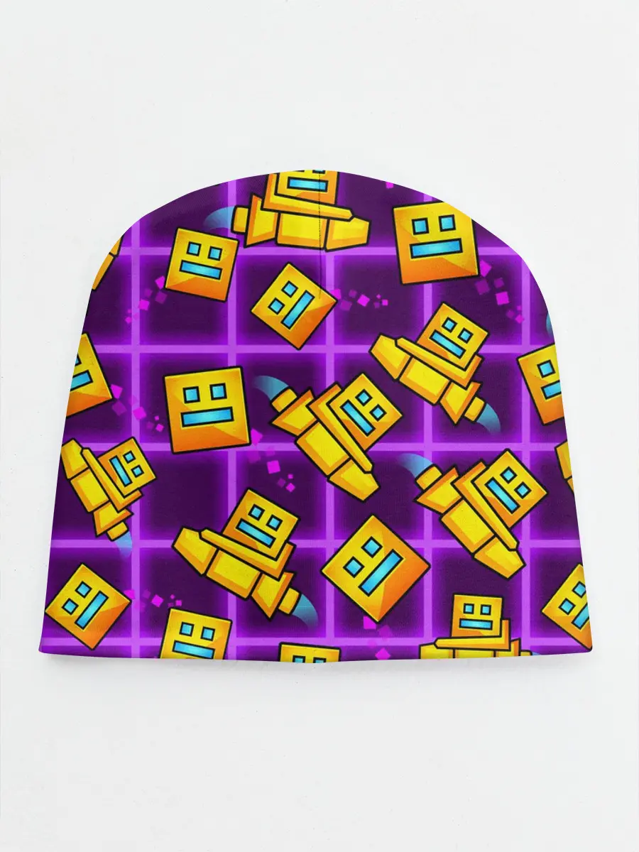 Детская шапка / GEOMETRY DASH SPACE