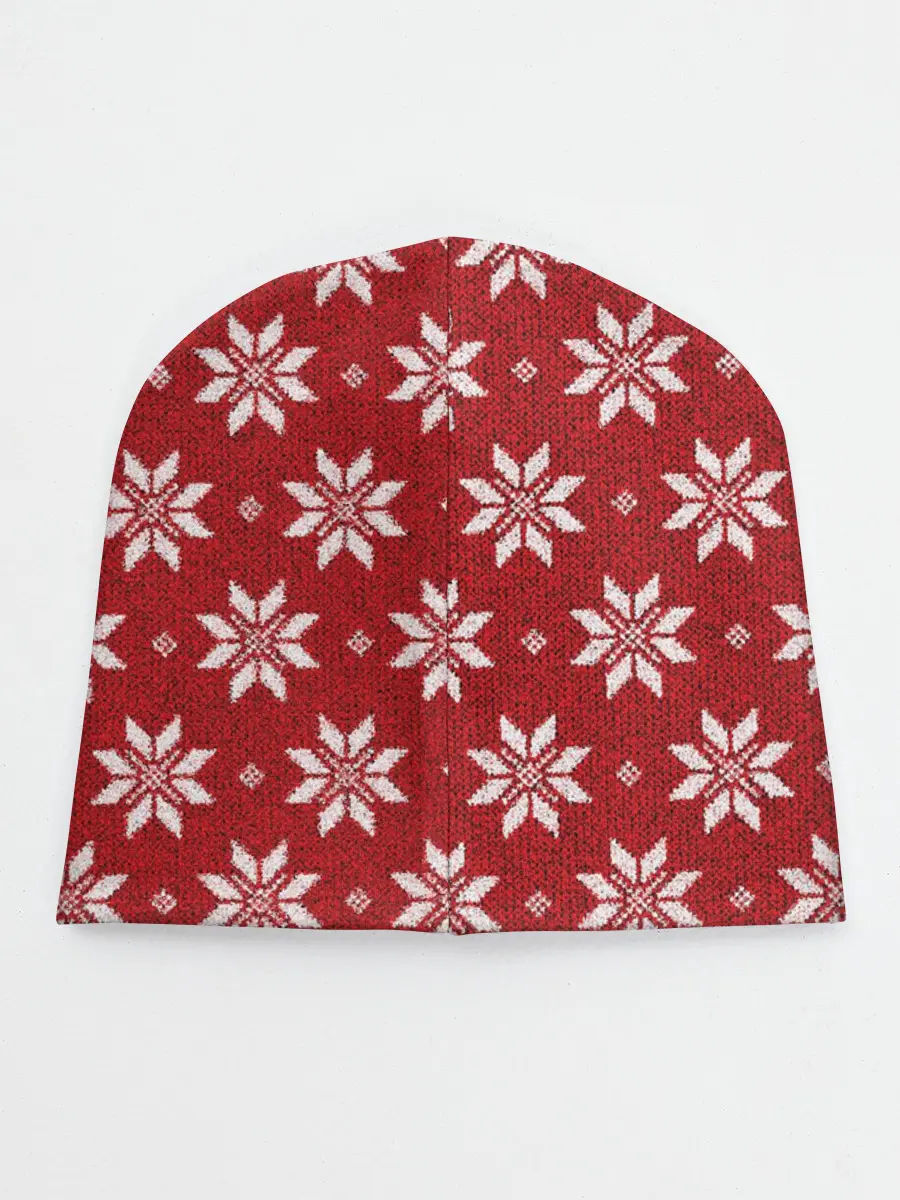 Детская шапка / Снежный орнамент
