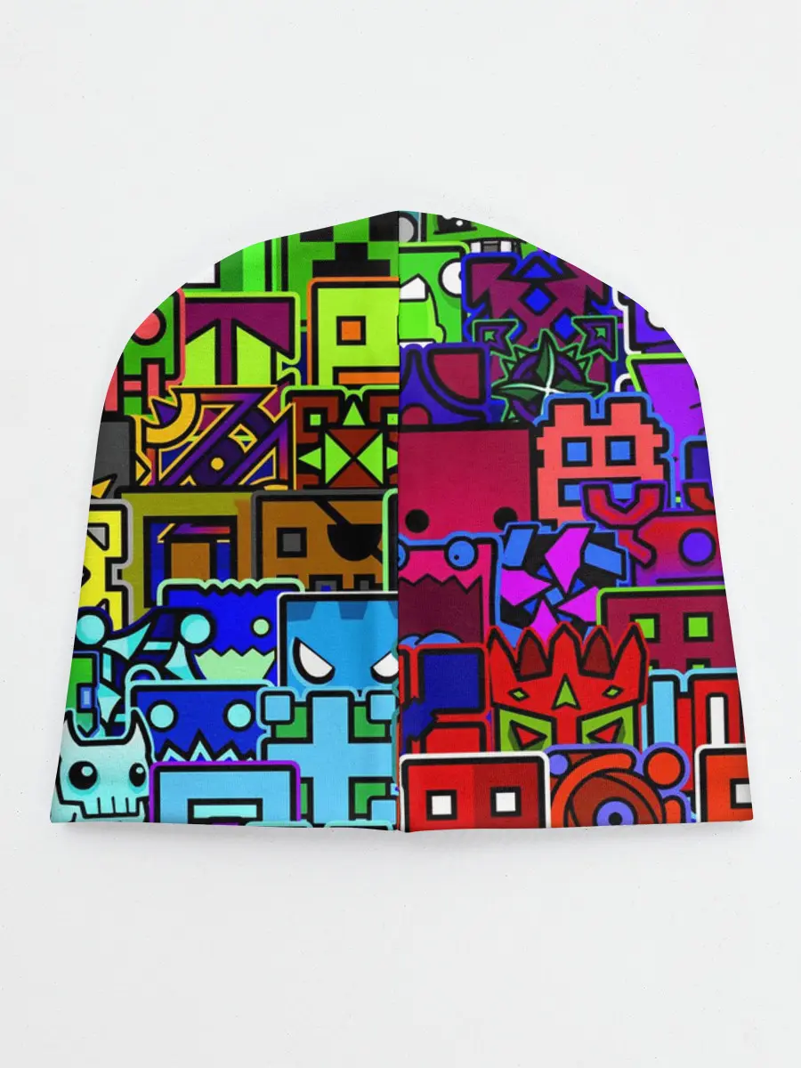 Детская шапка / GEOMETRY DASH ВСЕ СКИНЫ