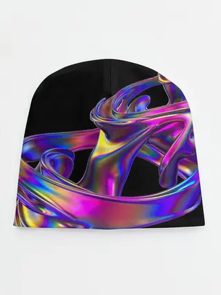 Детская шапка / Голографический ураган