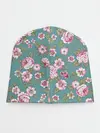 Детская шапка / Поле розовых цветов