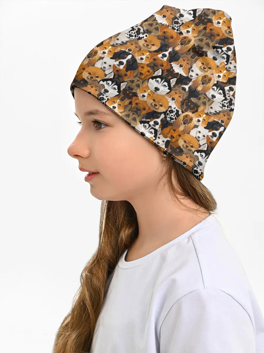 Детская шапка / Разные Собаки