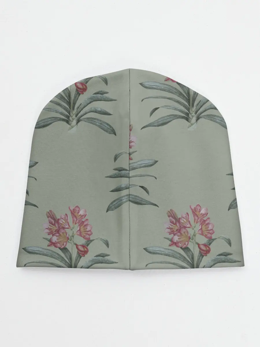 Детская шапка / Цветы кливии