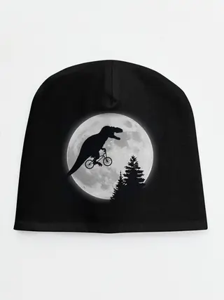 Детская шапка / T-REX НА ЛУНЕ /