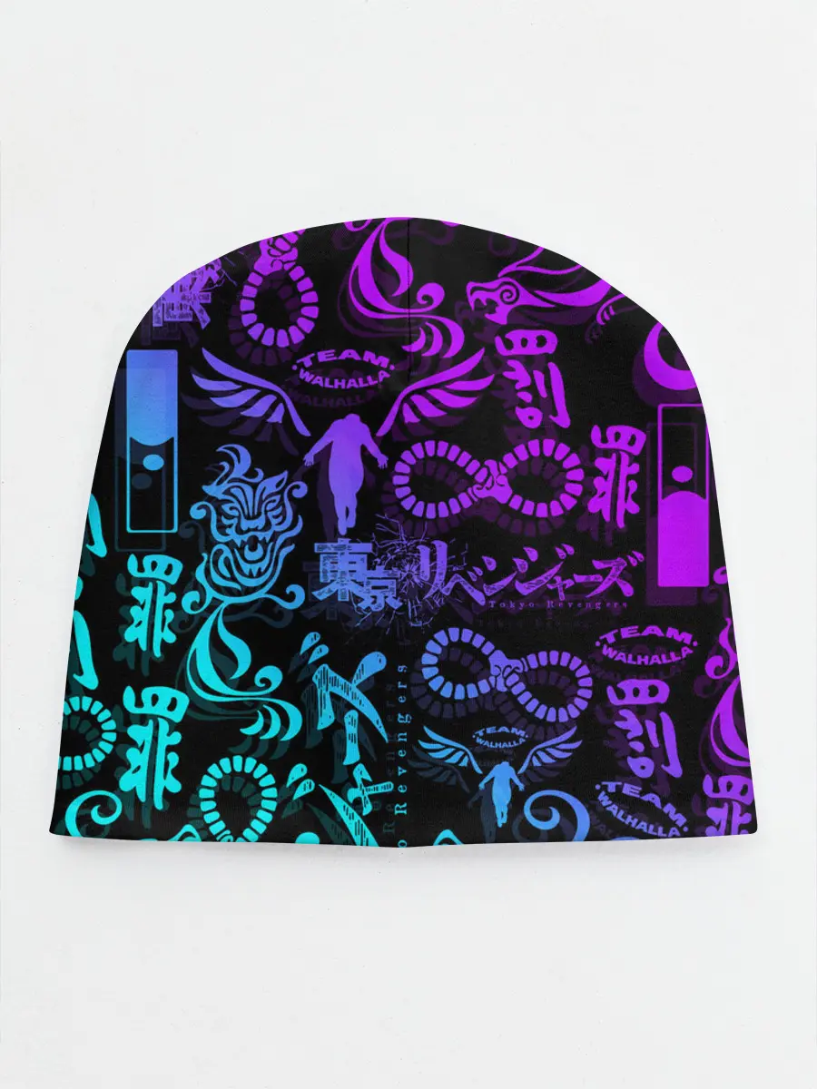 Детская шапка / ТАТУ ТОКЙСКИЕ МСТИТЕЛИ НЕОН |