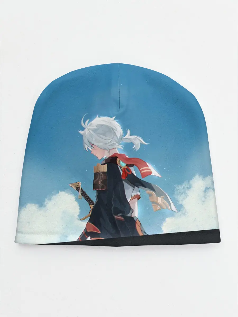 Детская шапка / КАДЗУХА НА ФОНЕ НЕБА