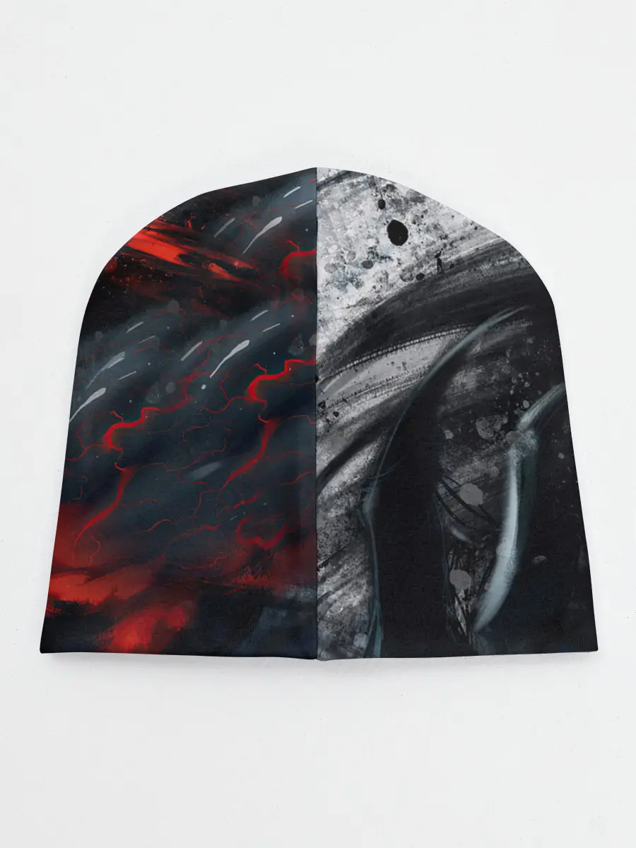 Детская шапка / ЧЁРНЫЙ СИМБИОТ / ГРАНЖ / BLACK MONSTER