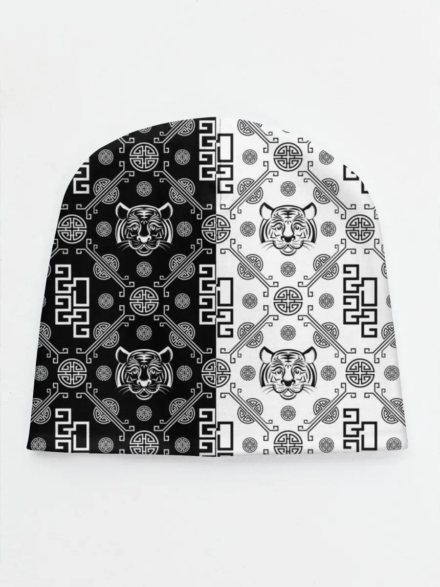 Детская шапка / Тигры в китайском стиле