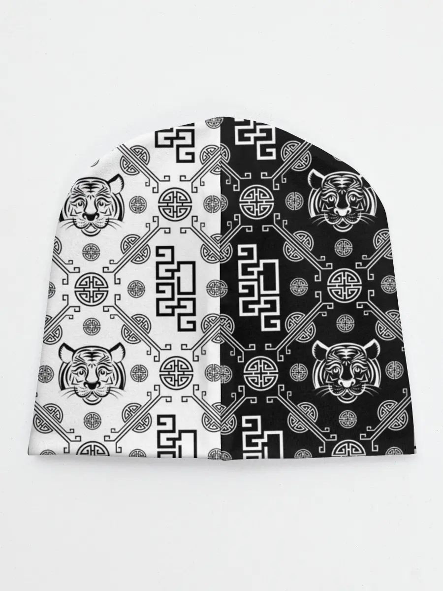 Детская шапка / Тигры в китайском стиле