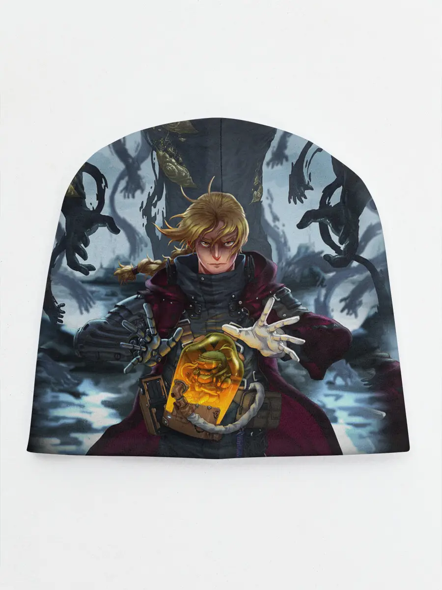 Детская шапка / СТАЛЬНОЙ АЛХИМИК DEATH STRANDING STYLE