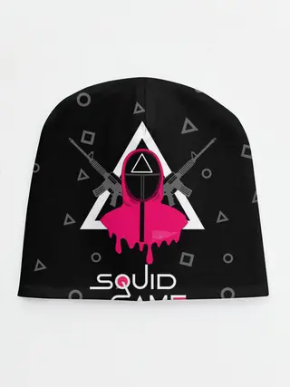 Детская шапка / Squid game: guard with M-16