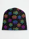 Детская шапка / Неоновые снежинки / Neon snowflakes