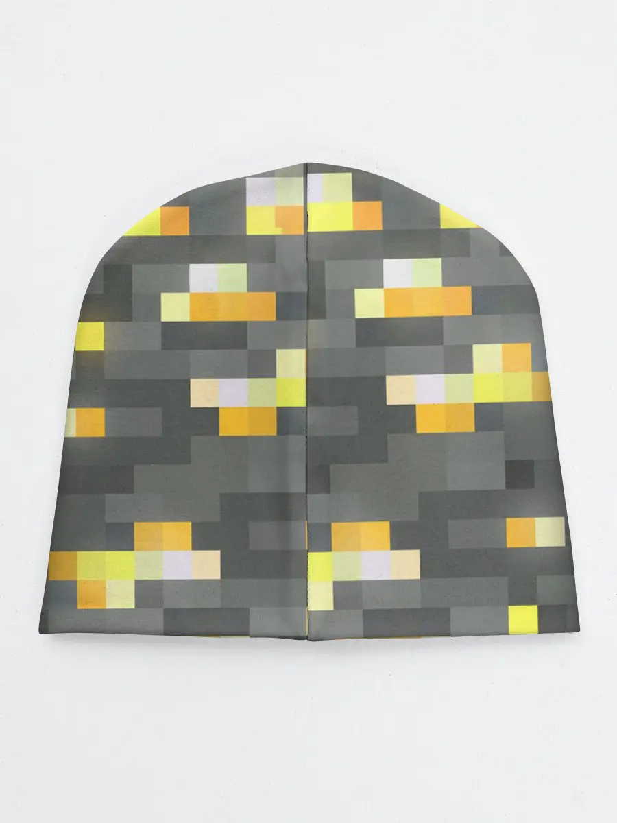 Детская шапка / ЗОЛОТАЯ РУДА | GOLD ORE | MINECRAFT