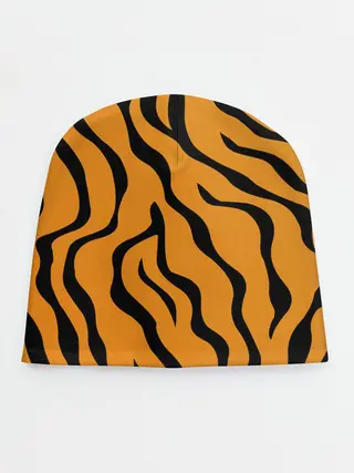 Детская шапка / ТИГРИННЫЕ ПОЛОСЫ