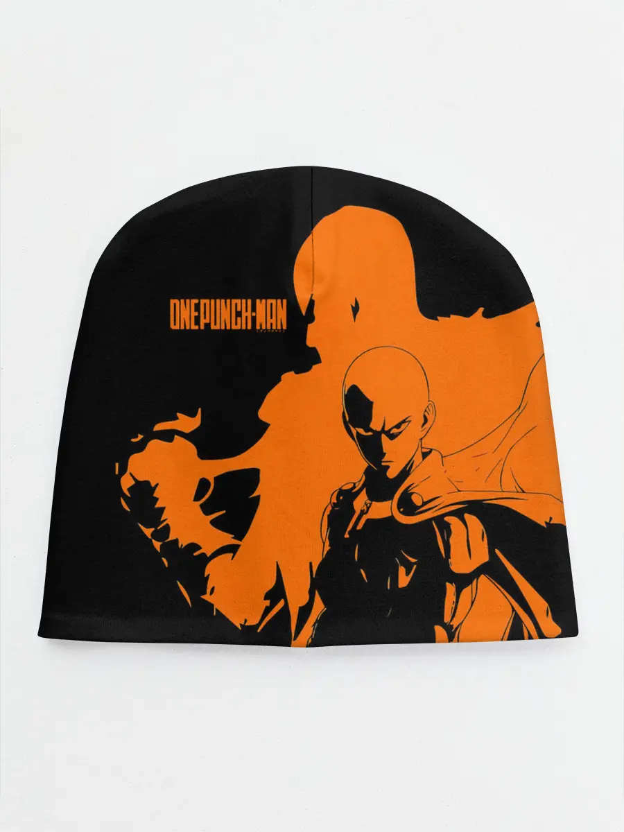 Детская шапка / Сайтама образ в силуэте One Punch-Man