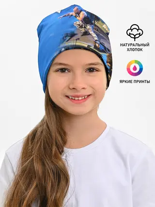 Детская шапка / Йоаким Броден на танке Sabaton