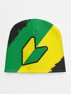 Детская шапка / JDM GREEN YELLOW LOGO