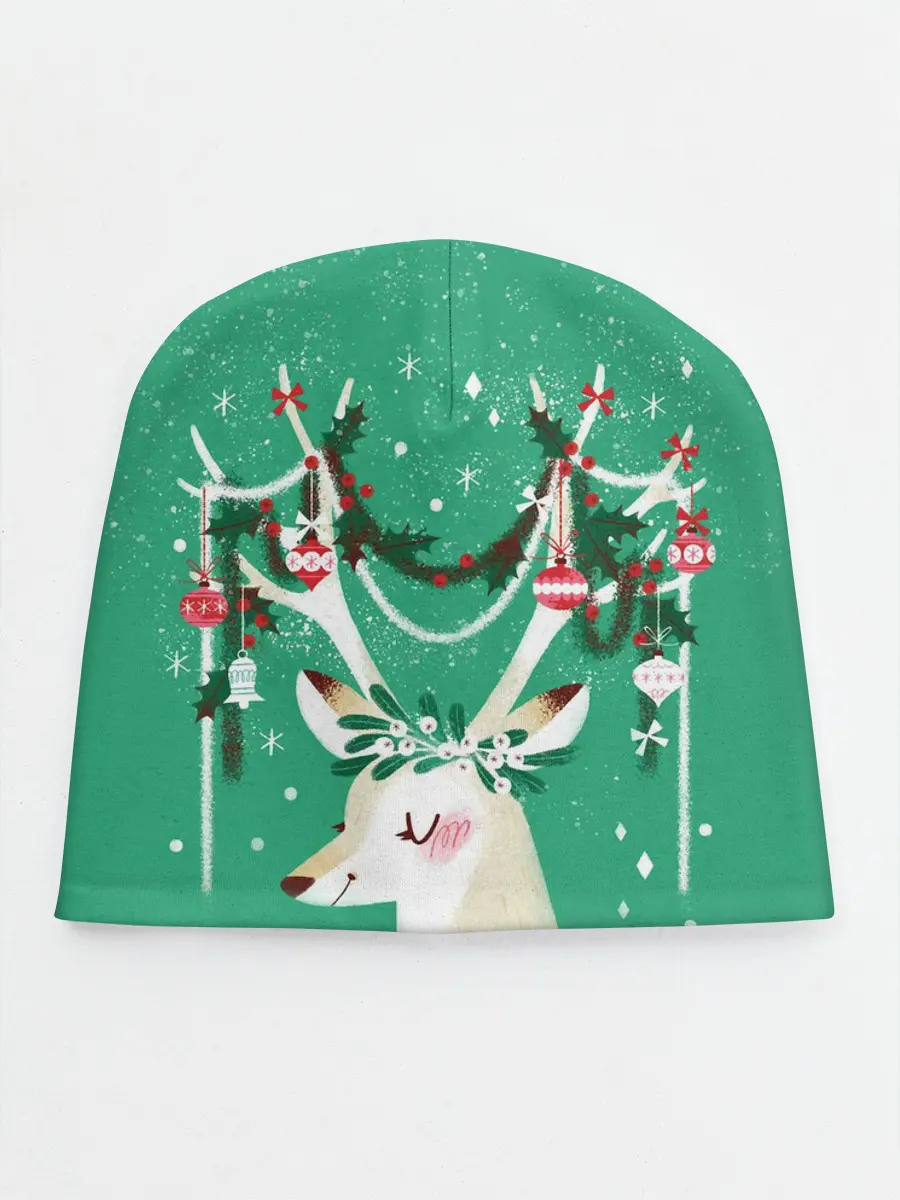 Детская шапка / Олень. Новый год