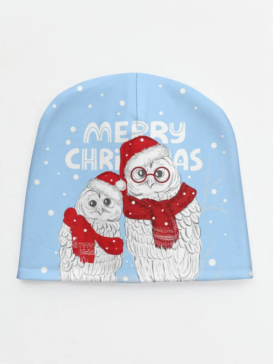 Детская шапка / С Рождеством! Совы