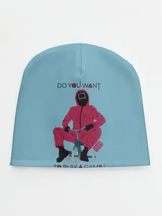 Детская шапка / ИГРА В КАЛЬМАРА DO YOU WANT TO PLAY A GAME?