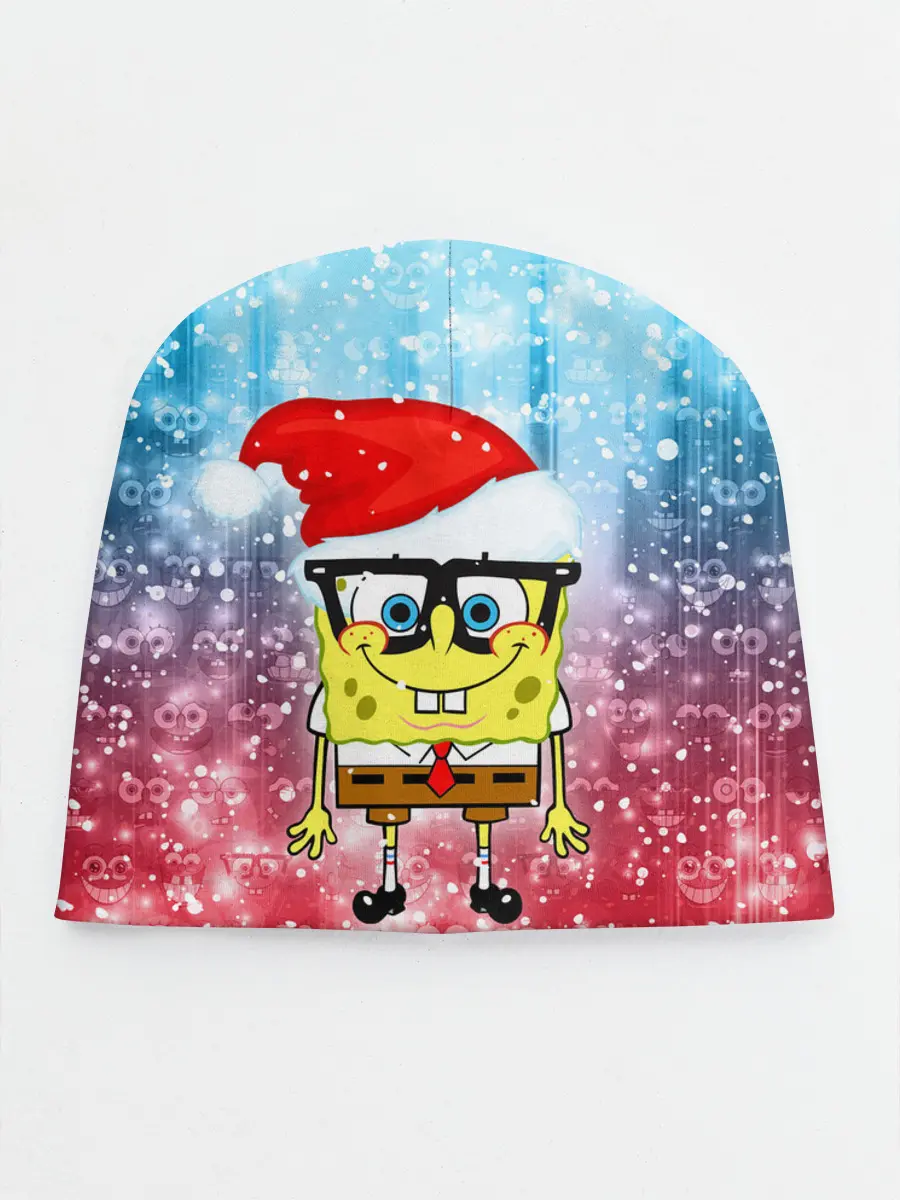 Детская шапка / Новогодний Спанч Боб