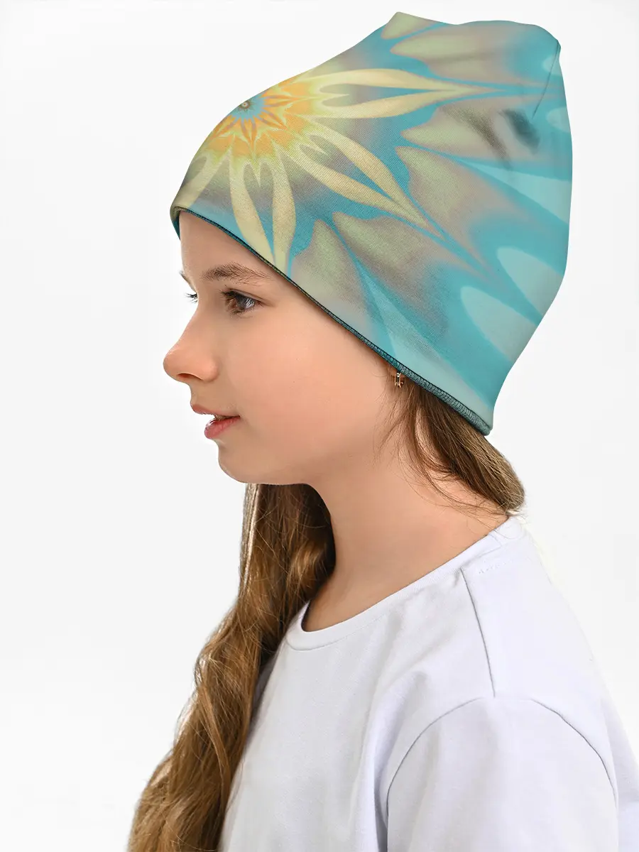 Детская шапка / Летнее солнце. Абстракция.