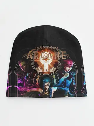 Детская шапка / Аркейн Джинкс,Ви и Силко