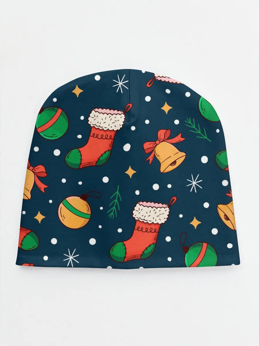Детская шапка / Новогодний, рождественский узор