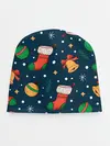 Детская шапка / Новогодний, рождественский узор