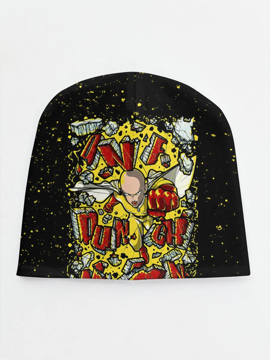 Детская шапка / Сайта пробивает стену One Punch-Man