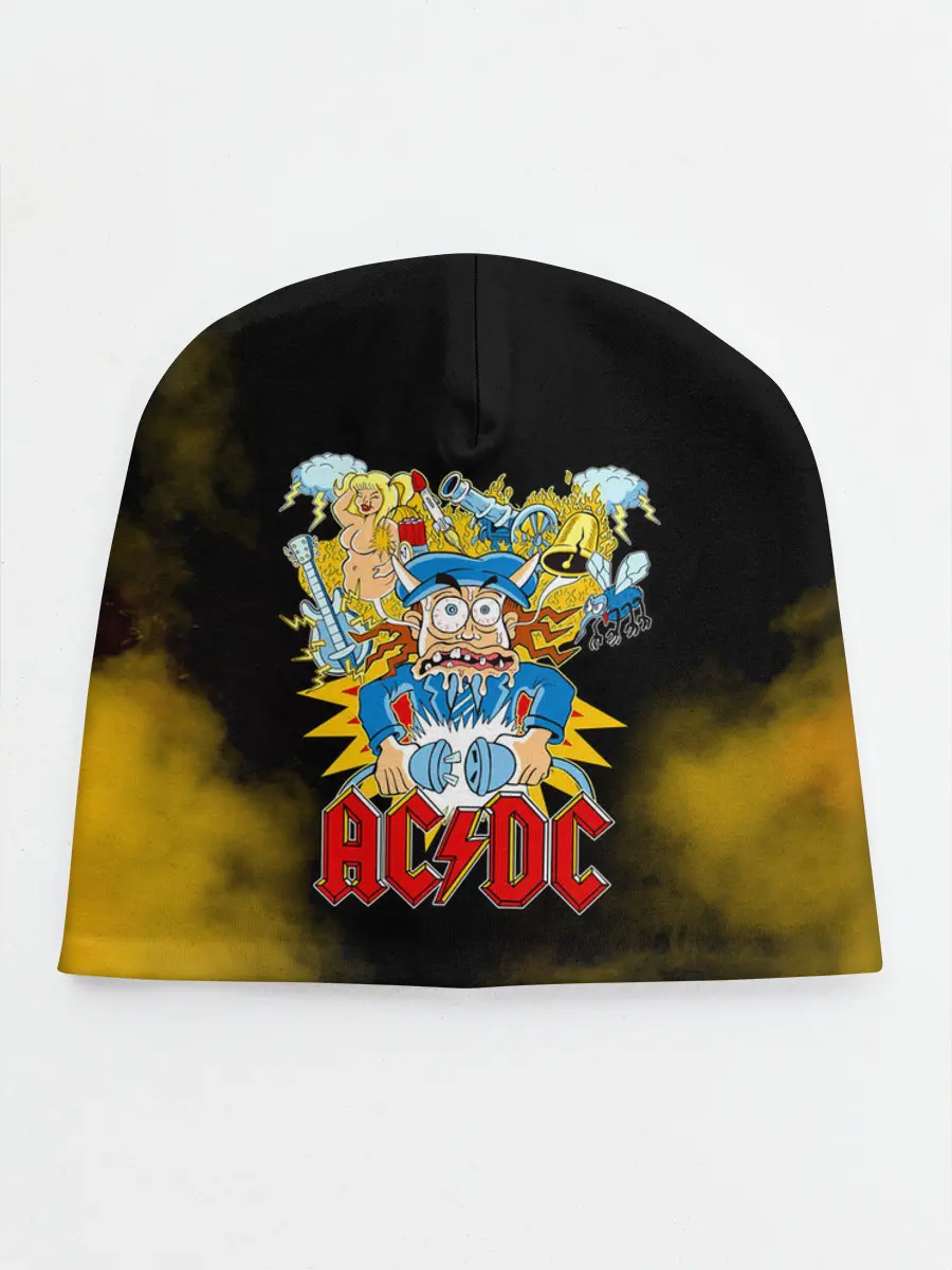 Детская шапка / Карикатура Ангус Янг - AC/DC