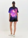 Женская пижама с шортами / Космос