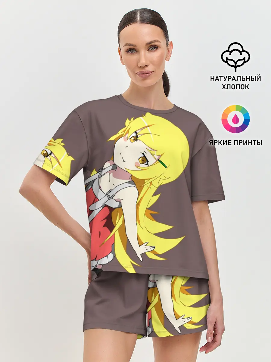 Женская пижама с шортами / Shinobu