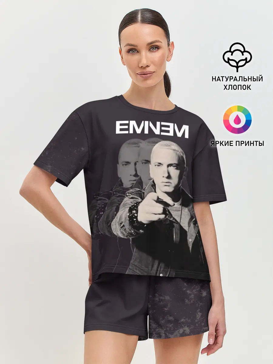 Женская пижама с шортами / Eminem