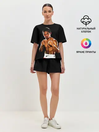 Женская пижама с шортами / Менни Пакьяо